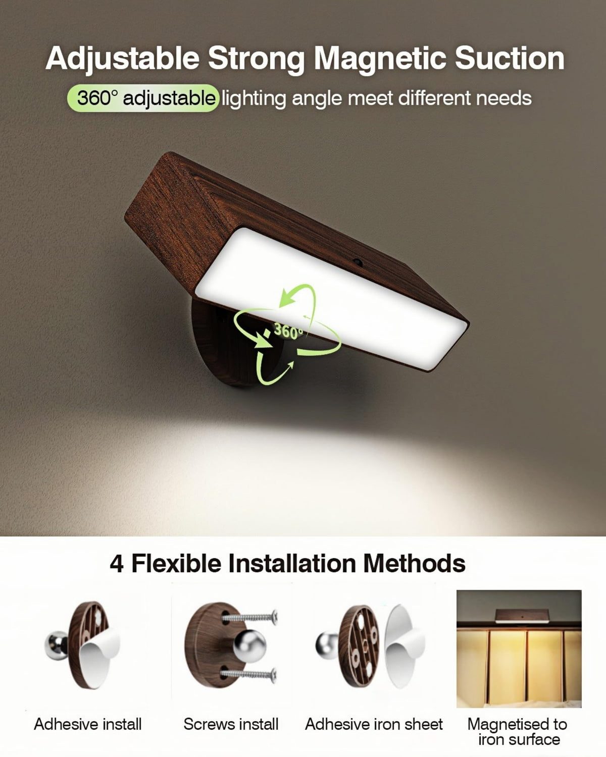iThird energy-saving glow offers long runtime for relaxed evenings.