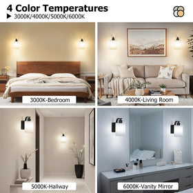 iThird wall sconce remote-control demonstration shows multi-lamp coordination