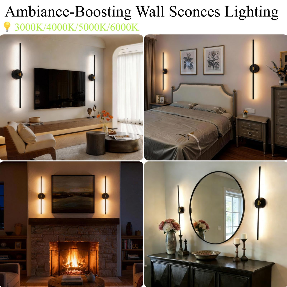 iThird wireless wall sconce installation for a renters-friendly upgrade.