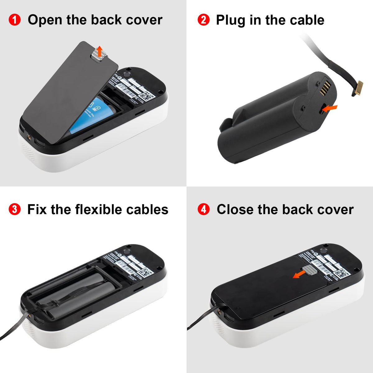 iTODOS FCC and Qualcomm certified adapter with multiple protections.
