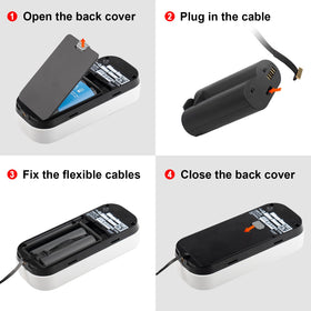 iTODOS FCC and Qualcomm certified adapter with multiple protections.