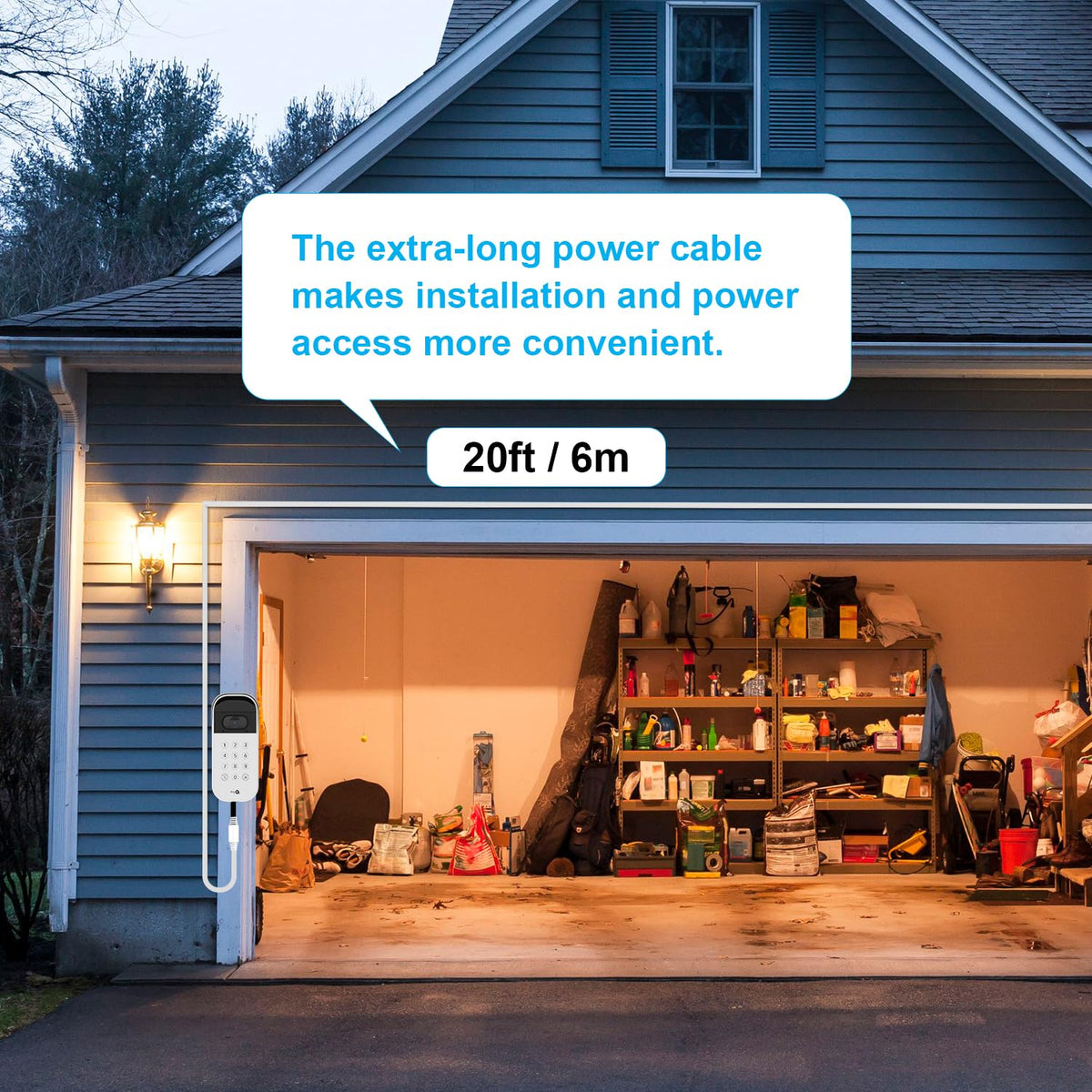 iTODOS weatherproof connector supports outdoor use in varying conditions.