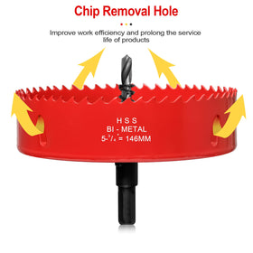 Cable or vent hole cut on wall or ceiling using Itoolfirm saw