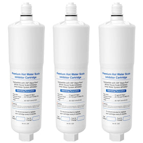 IT'S PURE EXPERT AP431 cartridge front view for inline scale inhibition and water protection