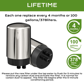 IT'S PURE EXPERT reduces chlorine for crisper water taste