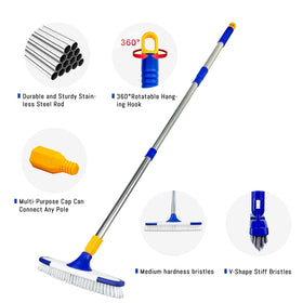 ITTAR packaging includes three stainless poles for setup.
