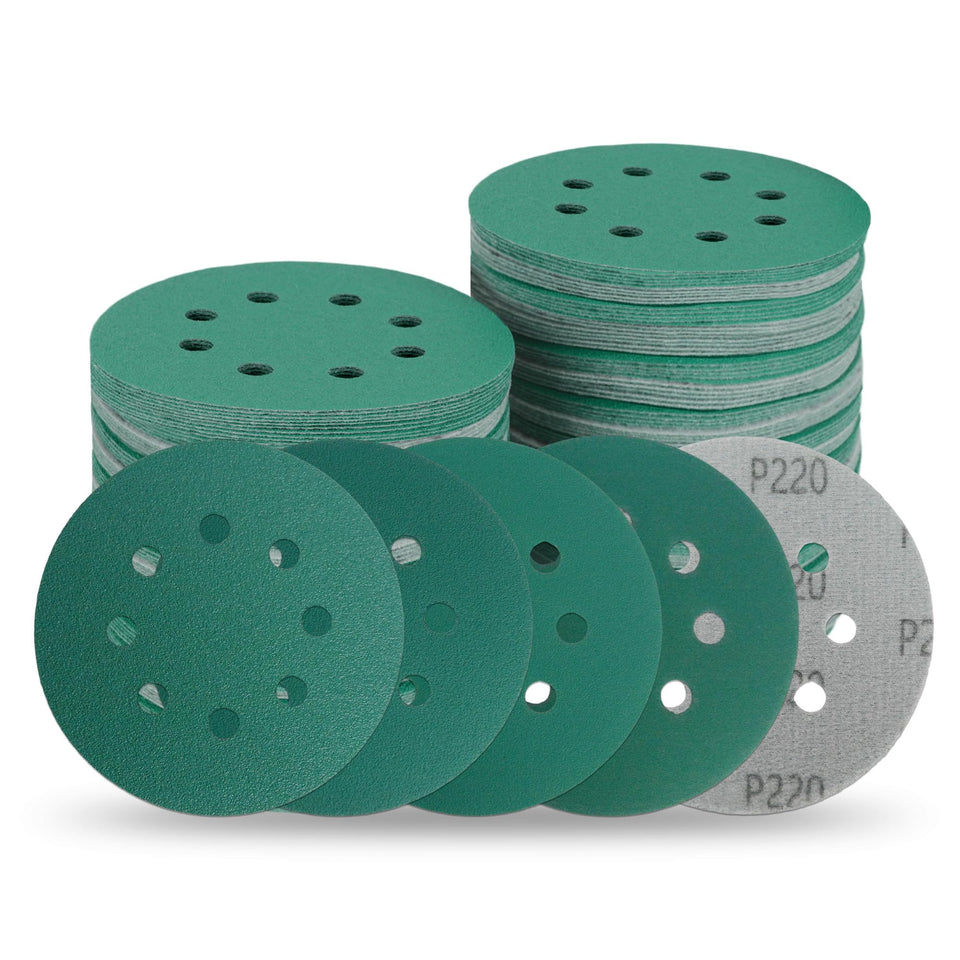 ITUGUDET 5-inch zirconia disc with 8-hole pattern for fast material removal