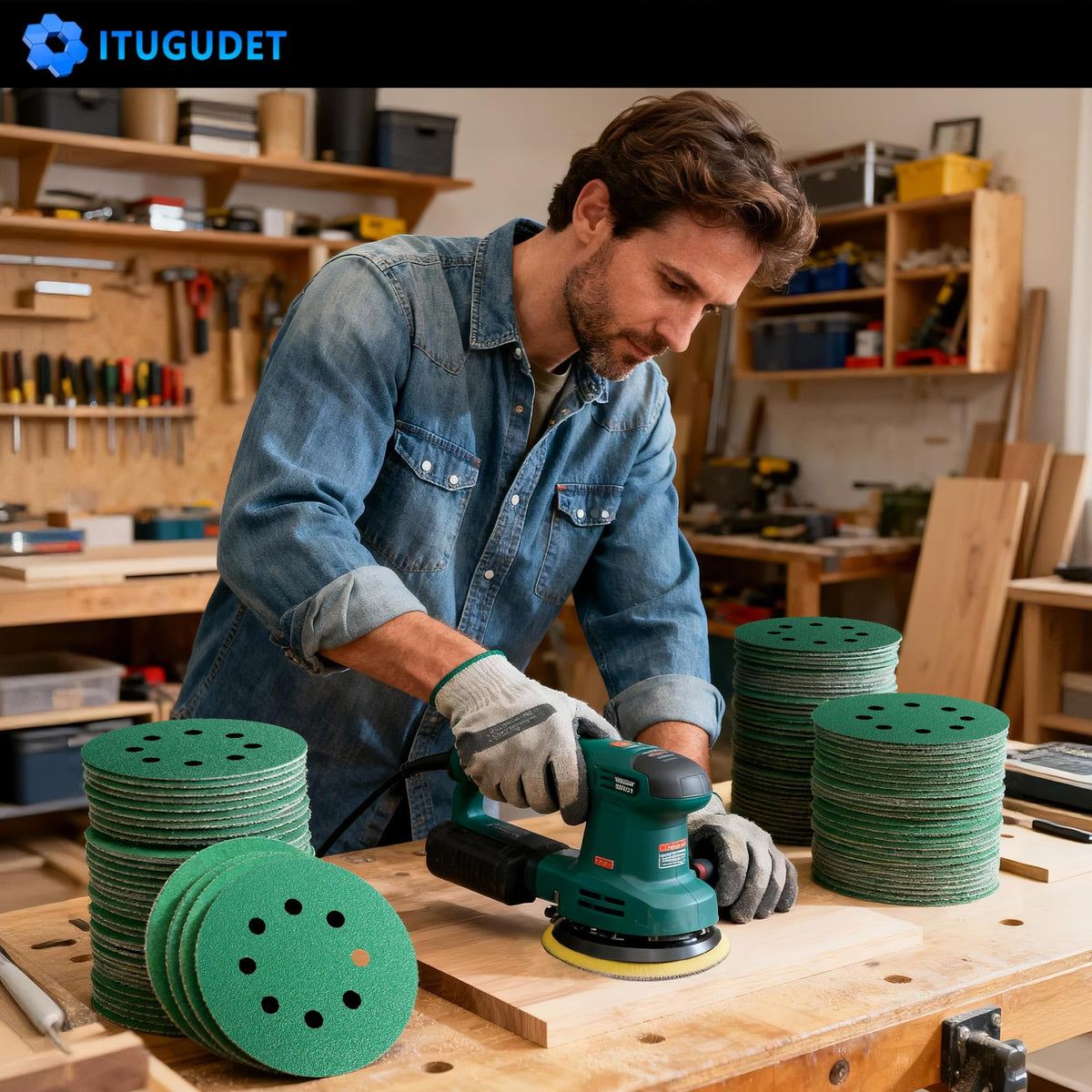 ITUGUDET compatible with major brands like DeWalt and Makita