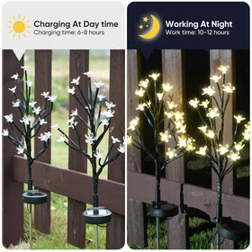 IUEECEN Garden Pathway Light enhances driveways with gentle illumination.