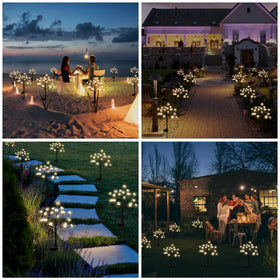 IUEECEN Solar packaging makes a ready-to-gift garden decor set.
