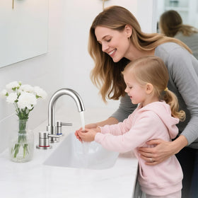 IUERASD pop-up drain included for a tidy sink upgrade