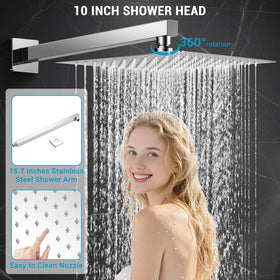 IUERASD shower hose connects the fixture for versatile use