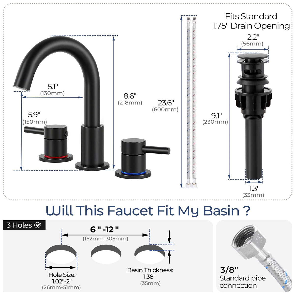 IUERASD water-saving aerator reduces usage while maintaining steady flow.