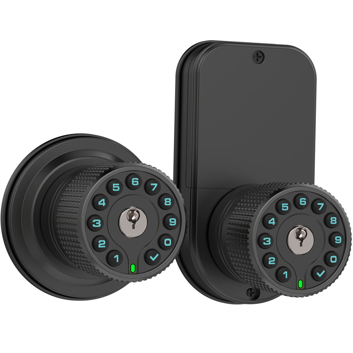 iuknob emergency USB-C port for quick power backup.