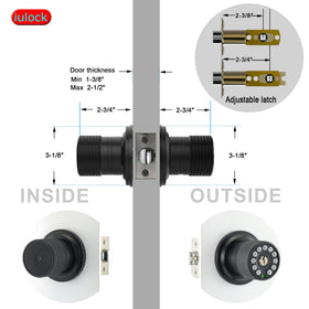 iulock easy DIY installation for various door types