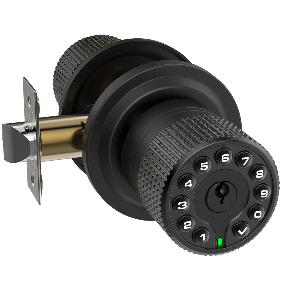 iulock keypad door lock with 50 customizable codes for family and staff access