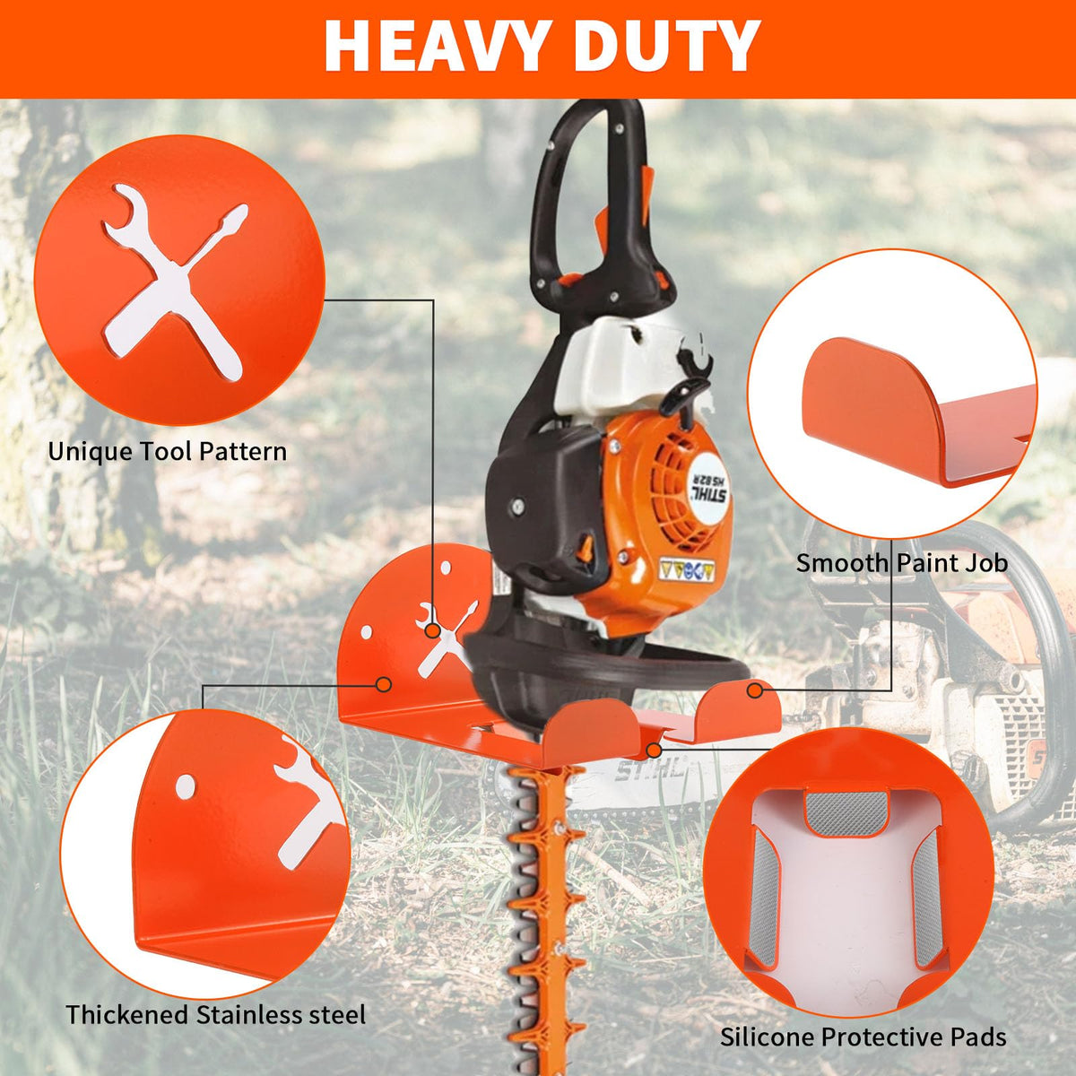 iulrtba 8x6in opening accommodates most trimmers for universal compatibility.