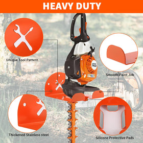 iulrtba 8x6in opening accommodates most trimmers for universal compatibility.
