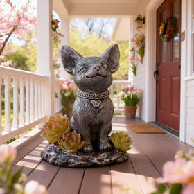 IVCOOLE durable resin statue designed for all seasons