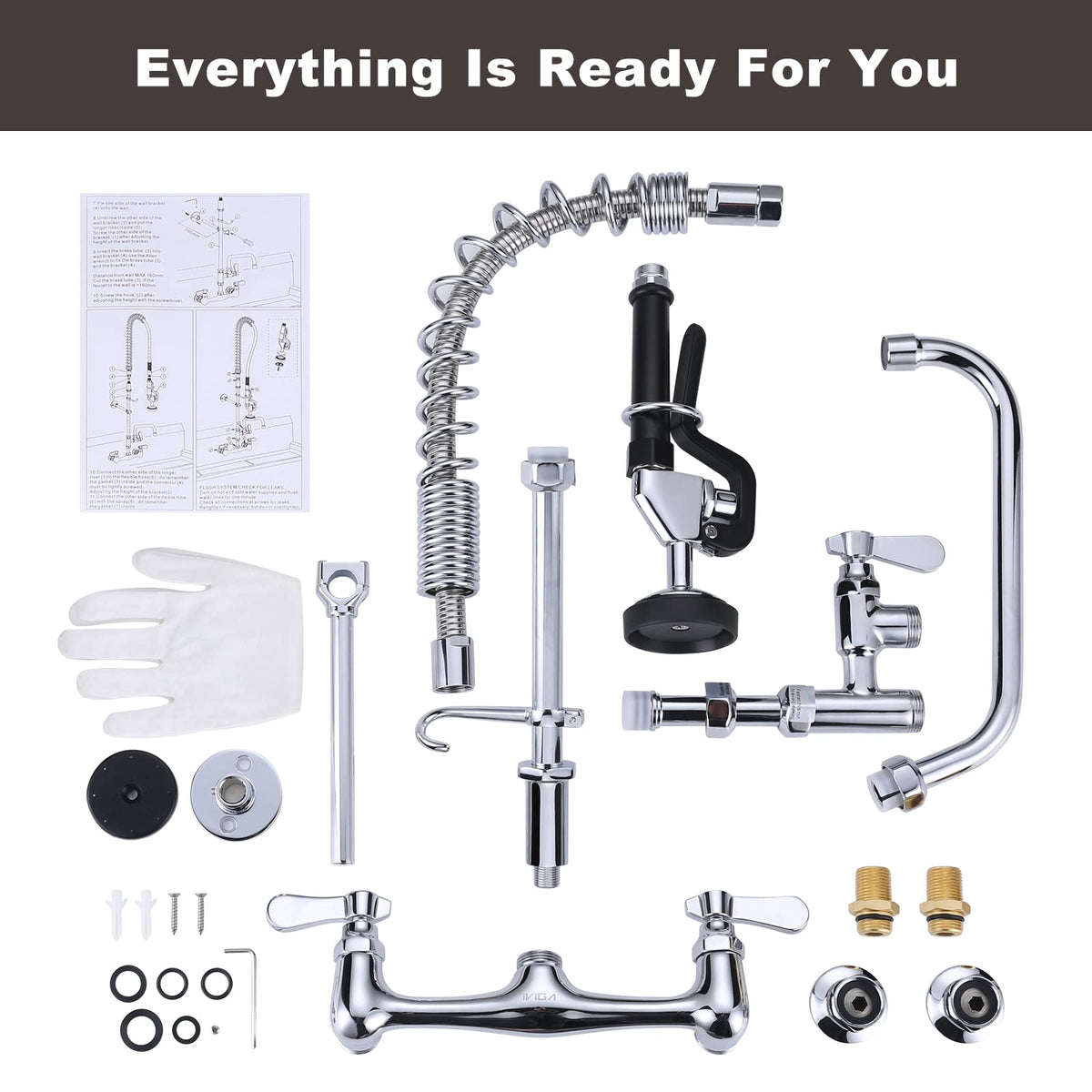 IVIGA warranty and support ensure confident maintenance.