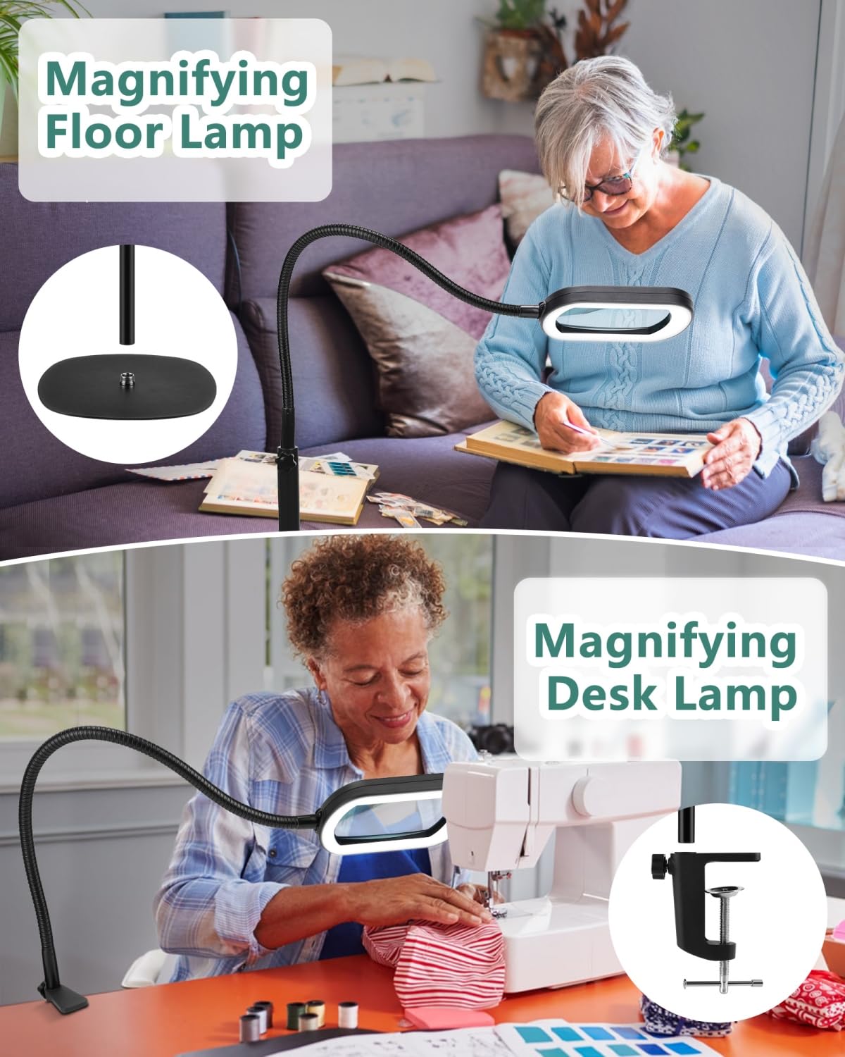 IVMAIE clip-light conversion allows secure mounting on various surfaces.