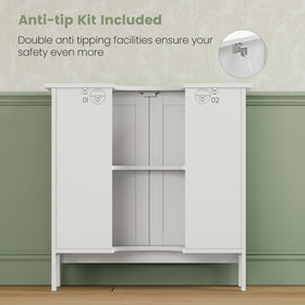Iwell compact storage solution frees counter space while keeping essentials within reach.