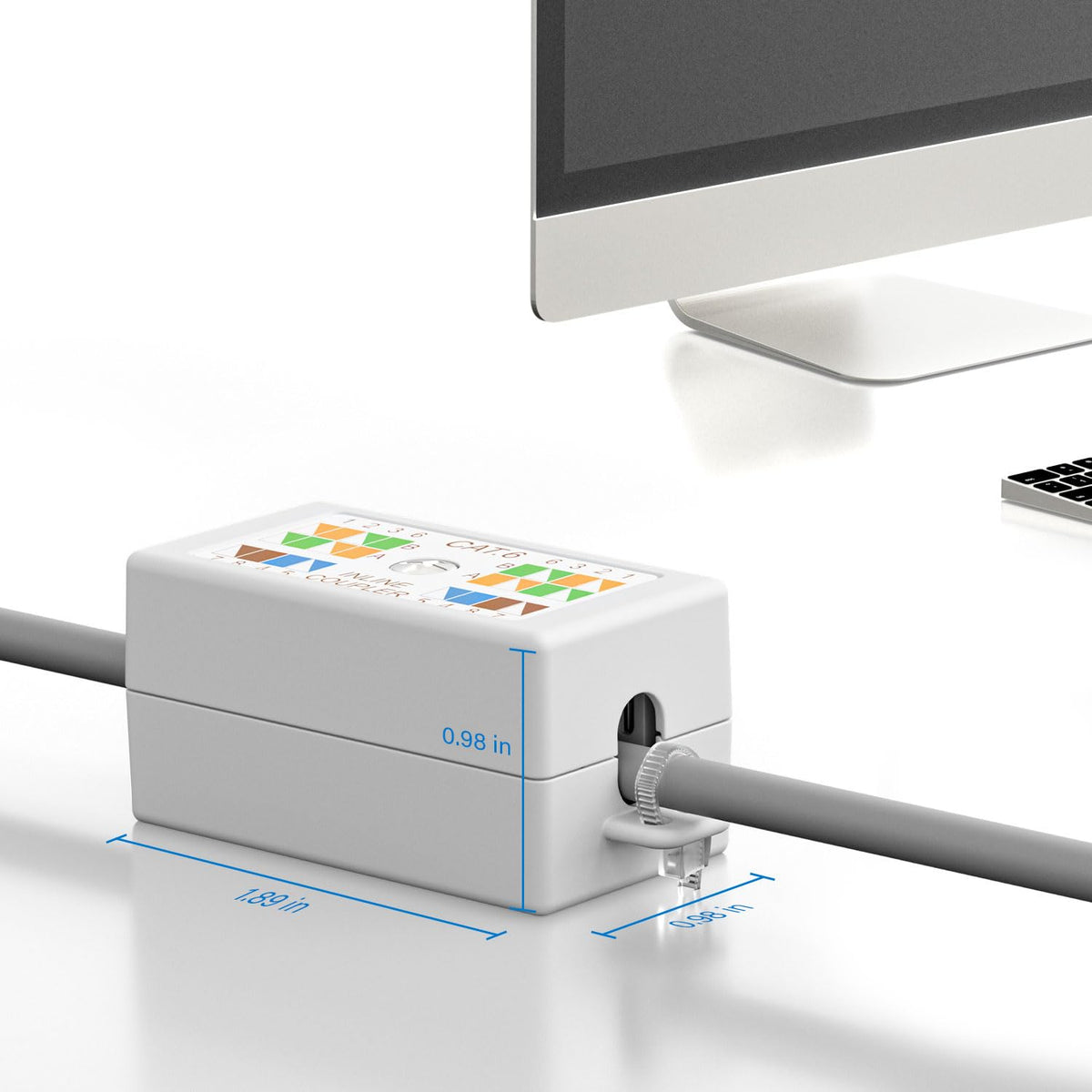 iwillink fire-retardant housing protects junctions during cable installation and in-wall use
