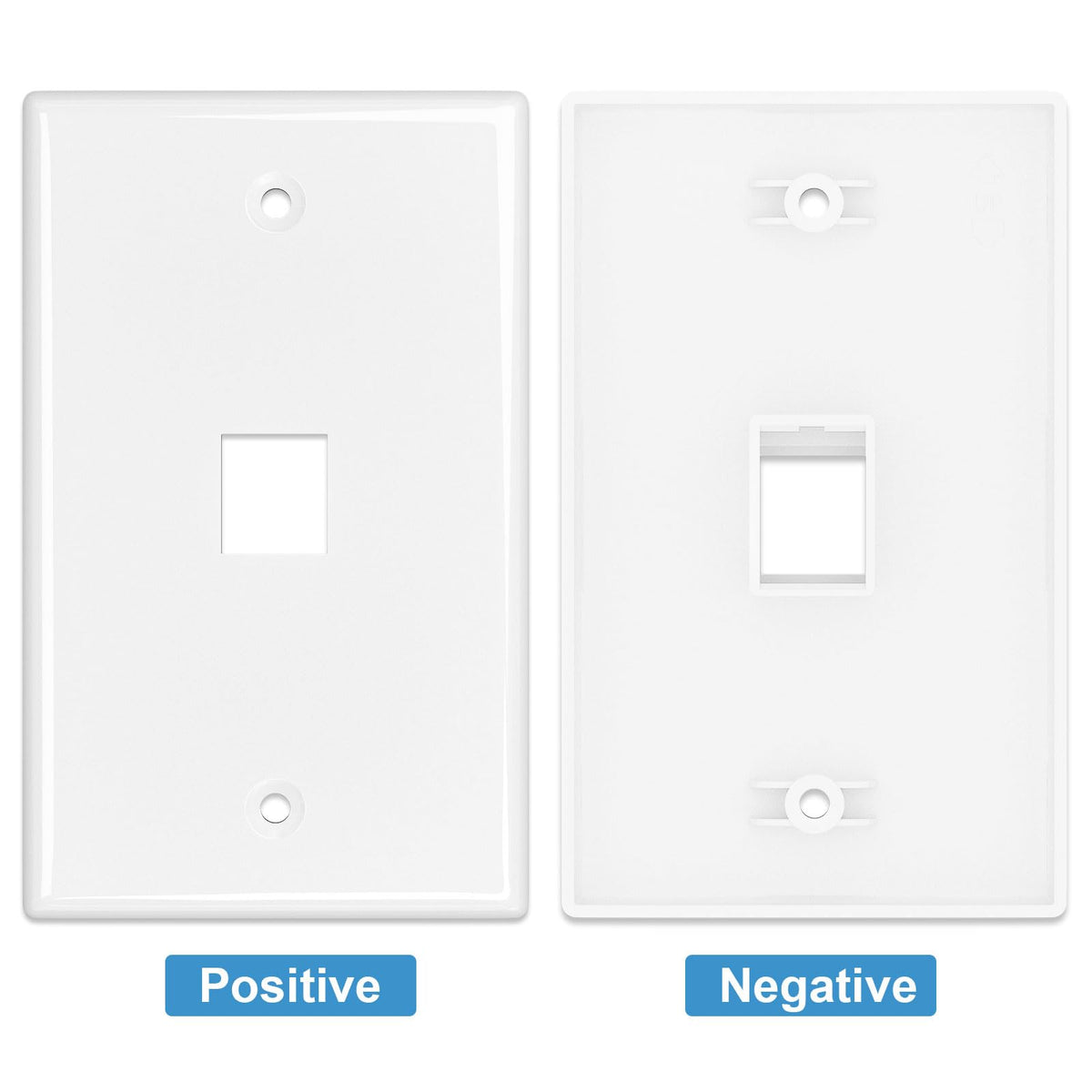 iwillink two 1-port wall plates simplify multi-room networking