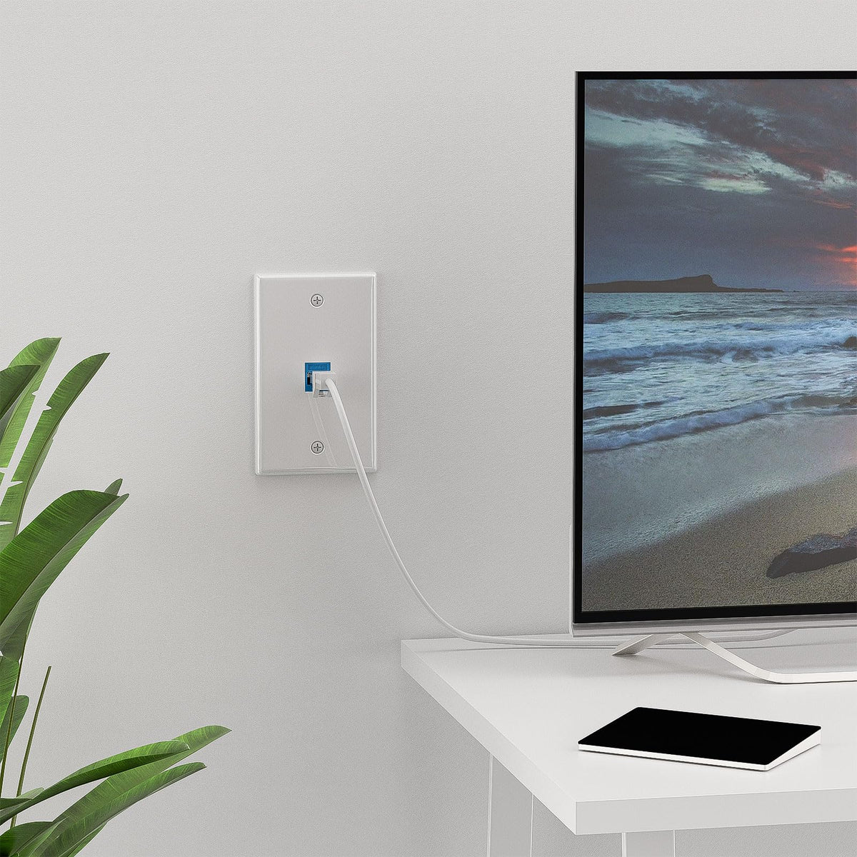 iwillink wall plate mounting bracket ensures flush, secure installation