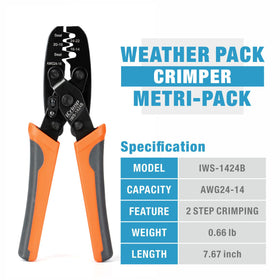 IWISS iCrimp demonstrates Metri-Pack 150/280 terminal crimping