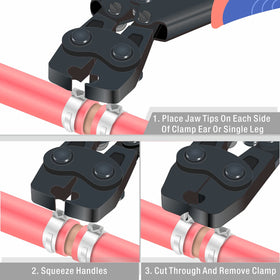 IWISS ICP-PC01 textured grips for secure handling.
