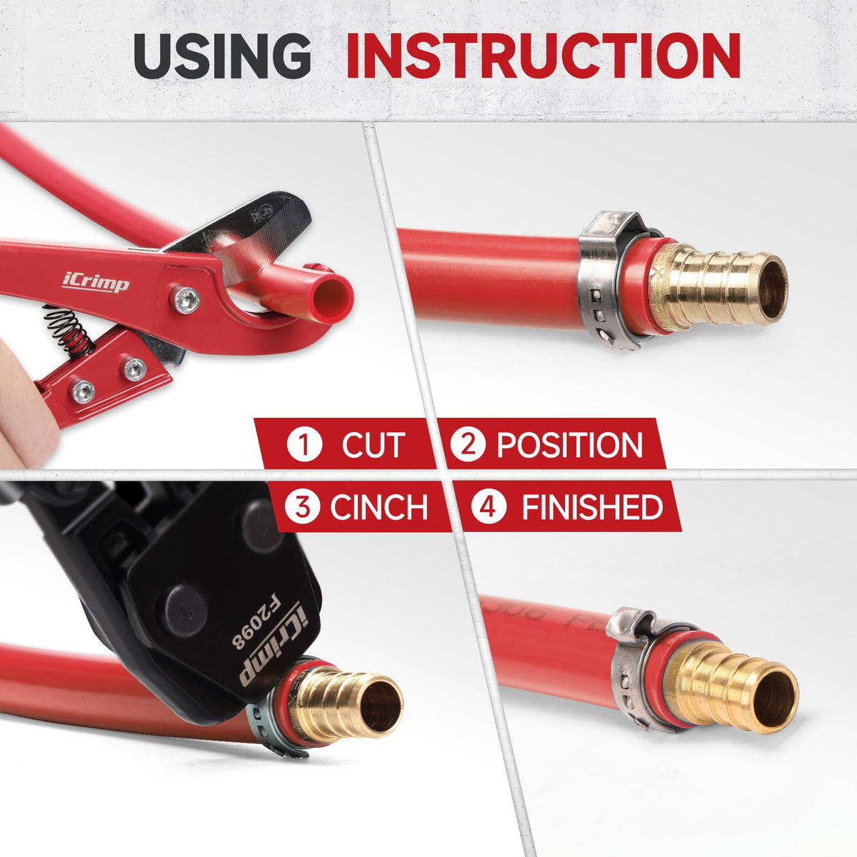 IWISS iCrimp all-in-one kit display showing comprehensive tool set