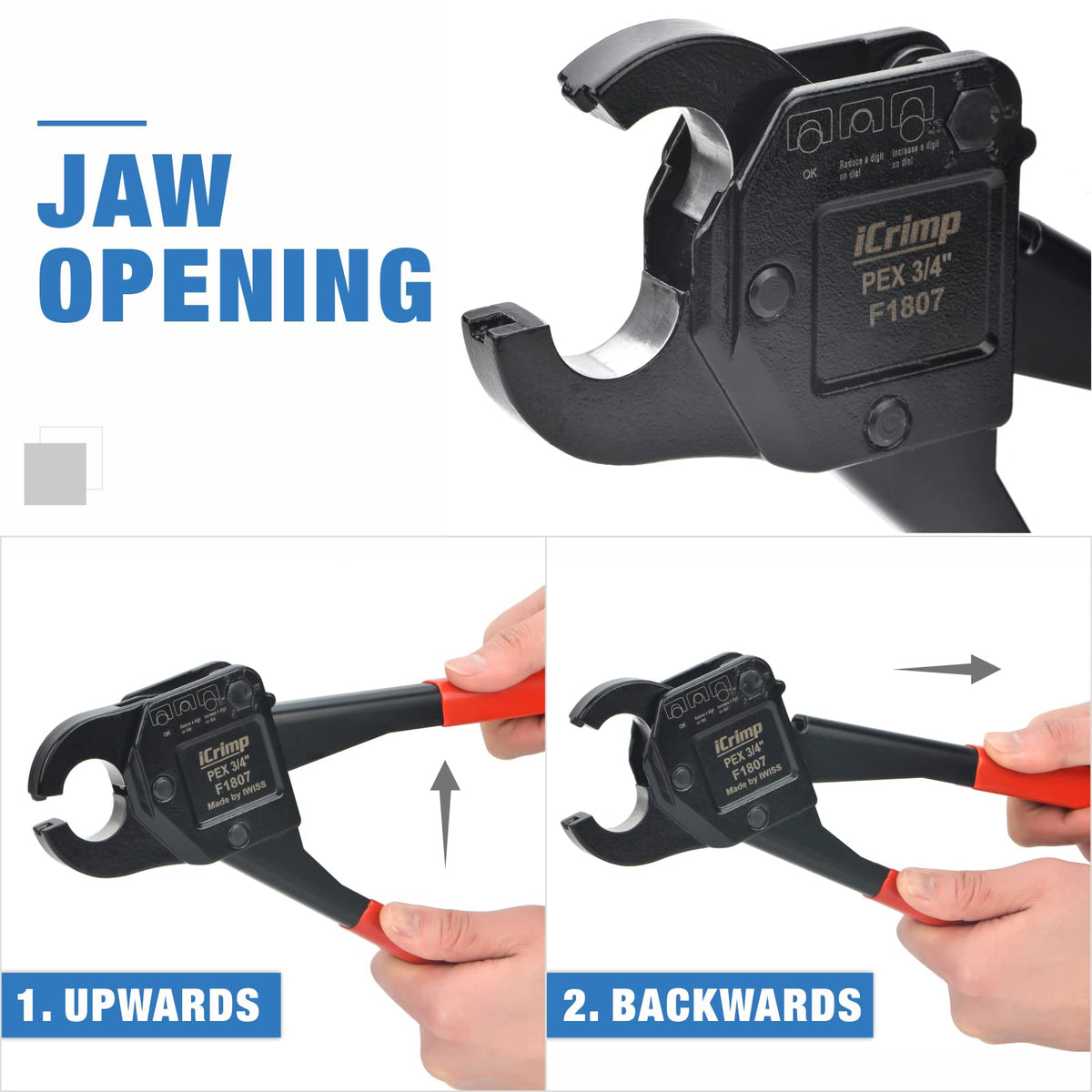 IWISS iCrimp tool reaches connections in confined areas