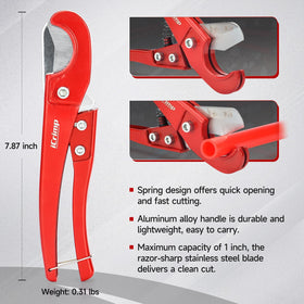 Ergonomic handles on the IWISS iCrimp kit reduce fatigue.