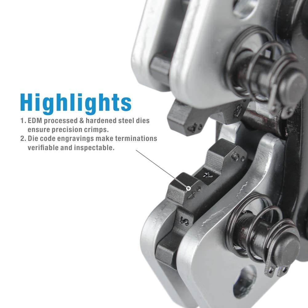 IWISS iCrimp ergonomic handles reduce fatigue during long installations