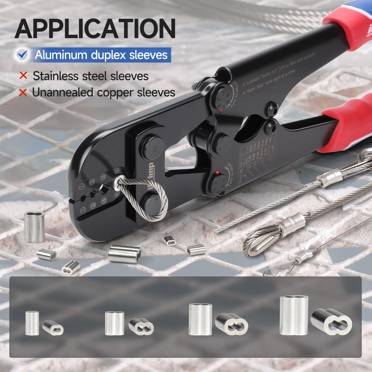 IWISS iCrimp ergonomic handles reduce fatigue during use
