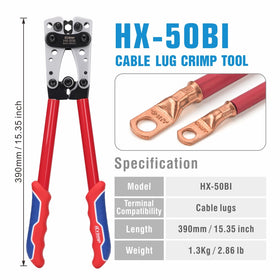 IWISS iCrimp hex crimping delivers high-pressure contact and low resistance