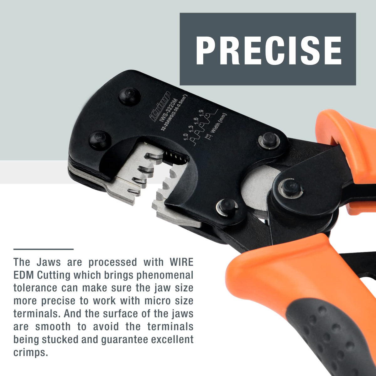 IWISS iCrimp IWS-3220M compatible with Molex and JST series