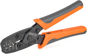 IWISS iCrimp open barrel tool for non-insulated terminals delivering precise crimps
