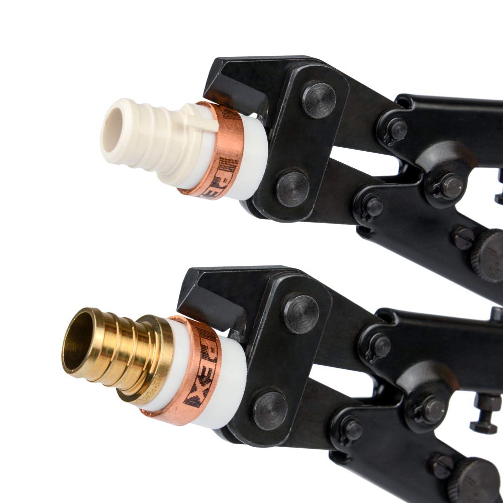 Half-inch copper crimp ring removal with IWISS iCrimp PEX-1210C