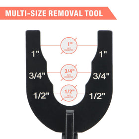 IWISS iCrimp Disconnect Tong half-inch size enables flexible removal