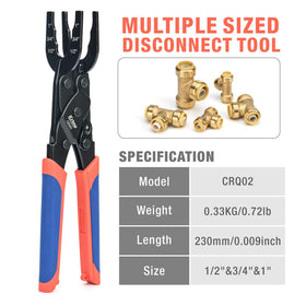 IWISS iCrimp Disconnect Tong in use for fast disassembly in tight spaces