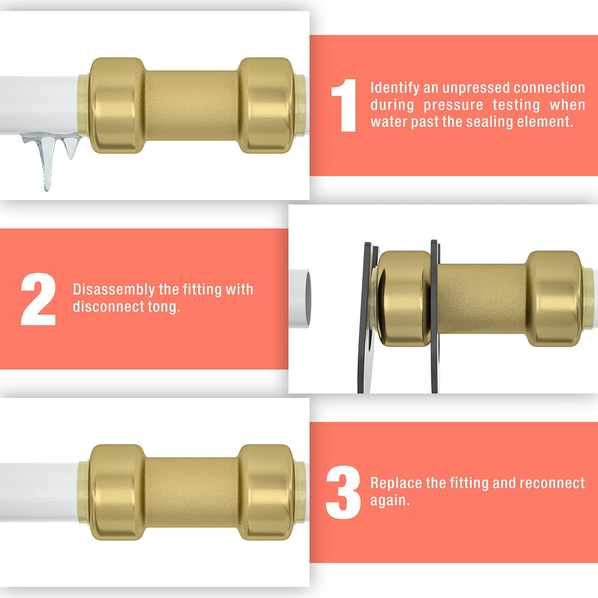 IWISS iCrimp Disconnect Tong one-inch size supports copper, PEX, and CPVC work