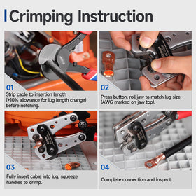 IWISS iCrimp carbon-steel-construction delivers reliable, long-lasting durability.