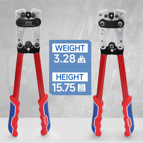 IWISS iCrimp copper-aluminum-lug-compat allows versatile lug pairing.