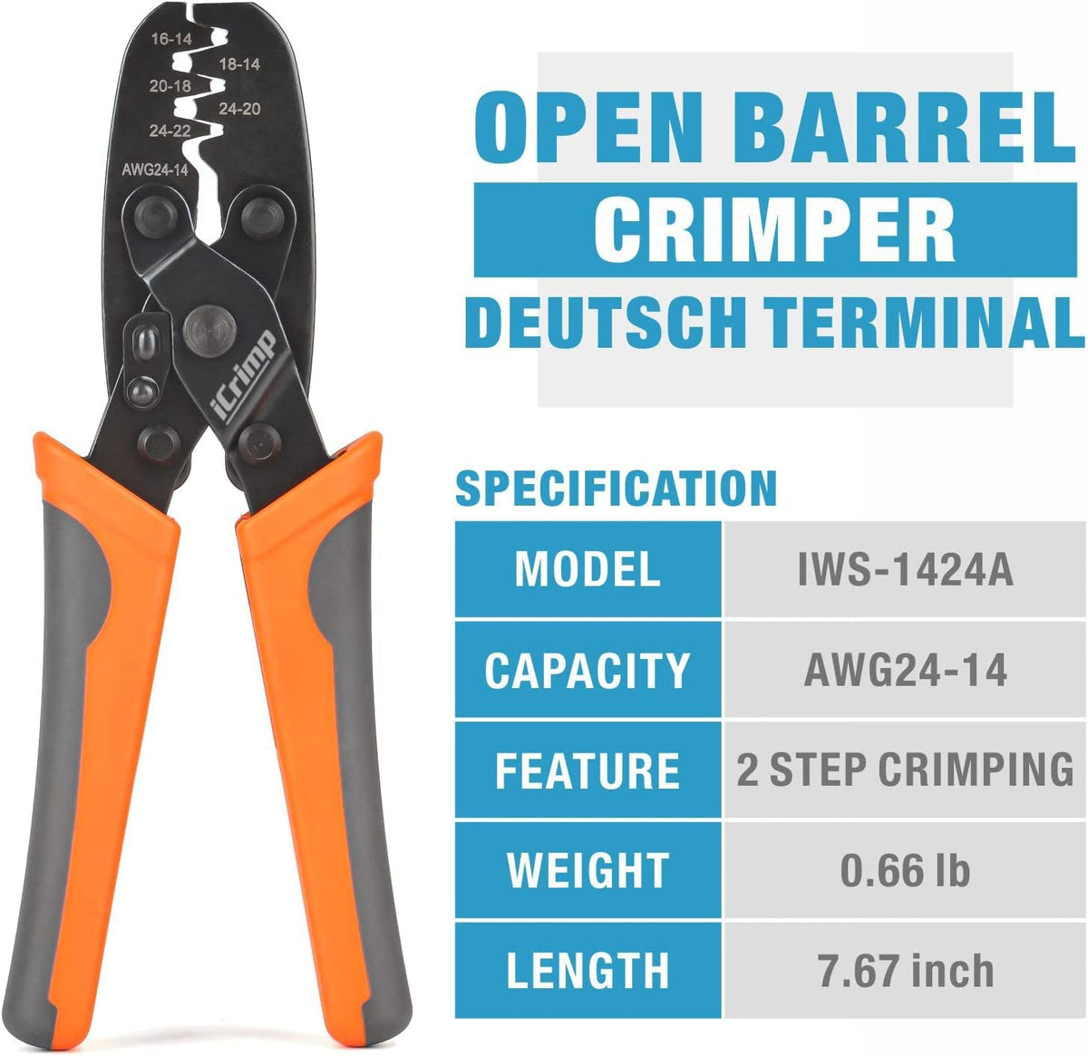 IWISS iCrimp two-step crimping enables separate conductor and insulation terminations
