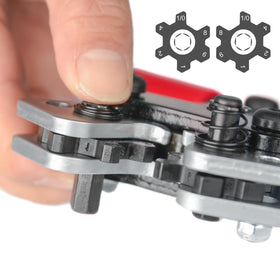 IWISS iCrimp wide compatibility covers AWG 8 to 1/0 for automotive tasks.