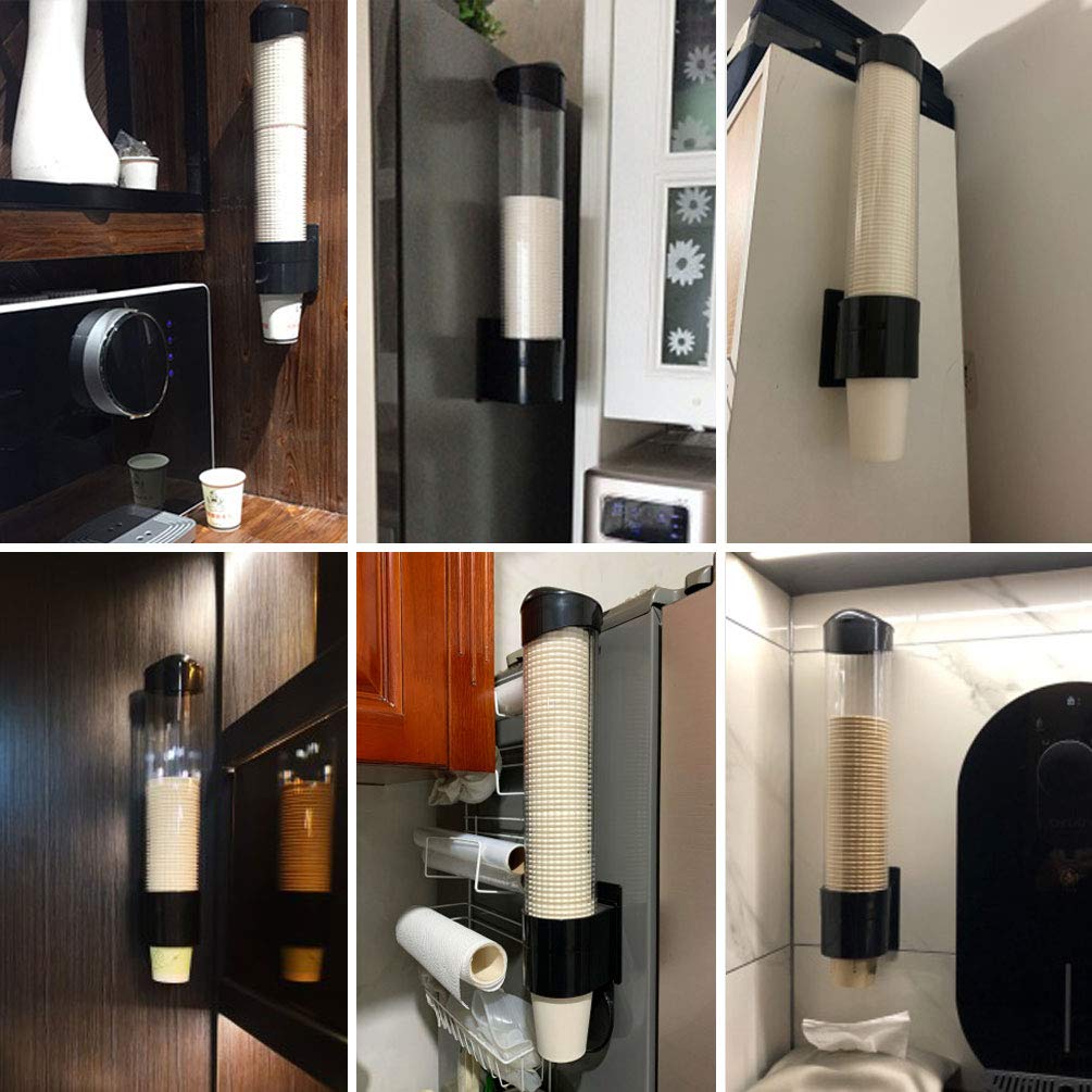 IWNTWY Cup Dispenser made from durable ABS PC material for longevity.