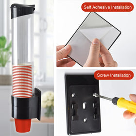 IWNTWY Cup Dispenser anti-dust design keeps cups clean and ready.