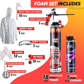 ixirpro spray foam gun cleaner keeps tools ready and residue-free.